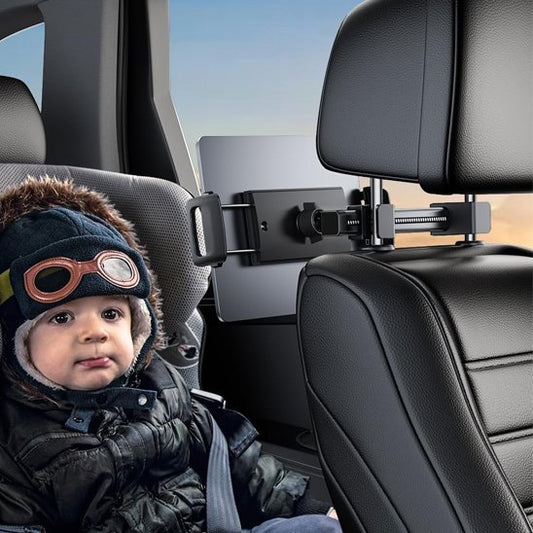 Support tablette voiture Compatible avec tous types de tablettes et appareils jusqu'à 13 pouces