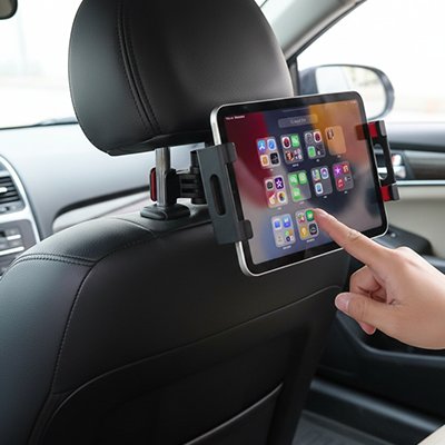 Support tablette voiture Divertissement pour passagers arrière lors des voyages en famille