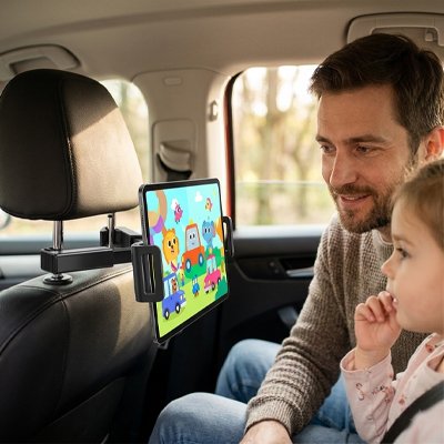 Support tablette voiture Position arrière optimale