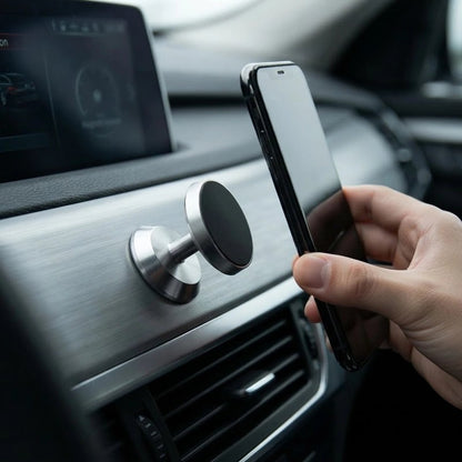 Support téléphone magnétique voiture Plaque métallique incluse