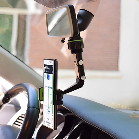 Support téléphone voiture adhérence puissante sur le pare-brise