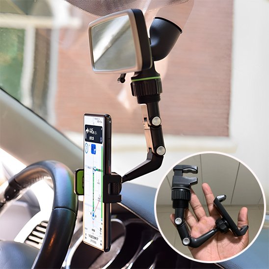 Support téléphone voiture Bras articulé flexible