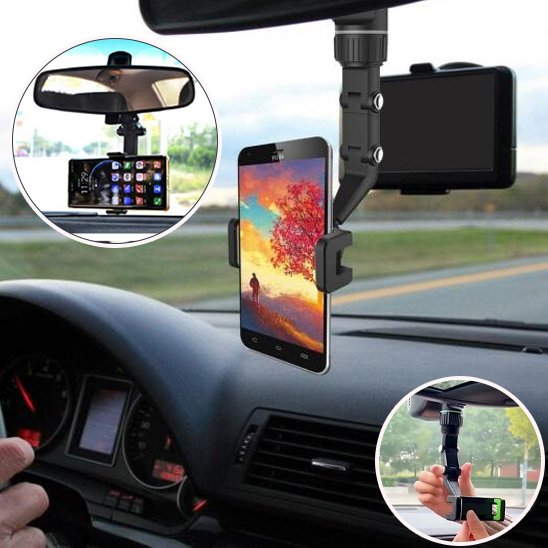 Support téléphone voiture Libération rapide