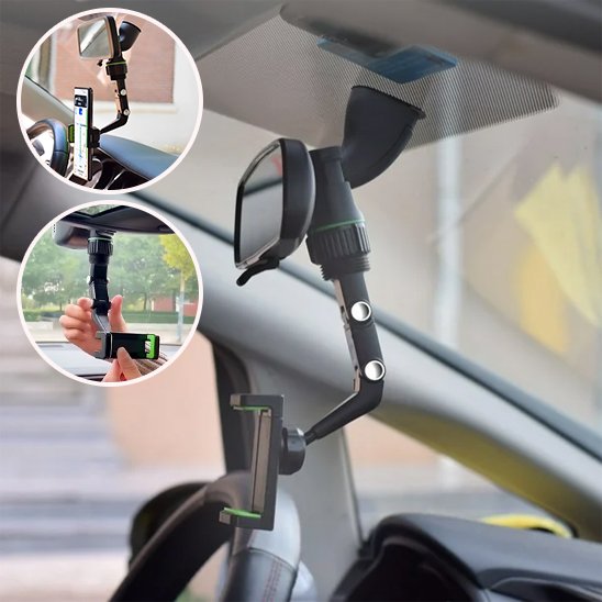 Support téléphone voiture montage rapide par ventouse