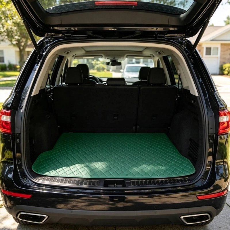 Tapis de coffre de voiture Découpe forme ajustée contours du coffre 