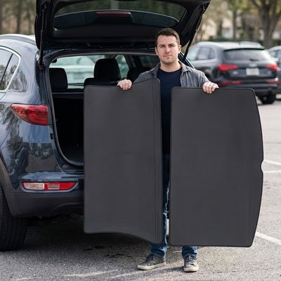 Tapis de coffre voiture Mise en place rapide par simple dépose