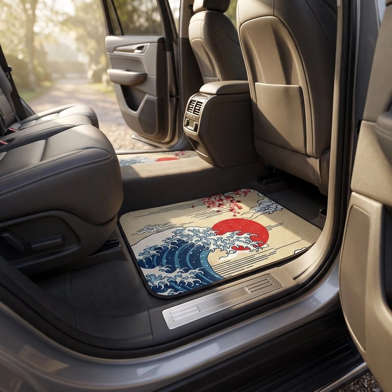 Tapis de sol pour voitures Matériau résistant