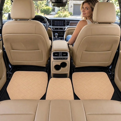 Tapis de sol  voiture Motif surpiqûres en losanges