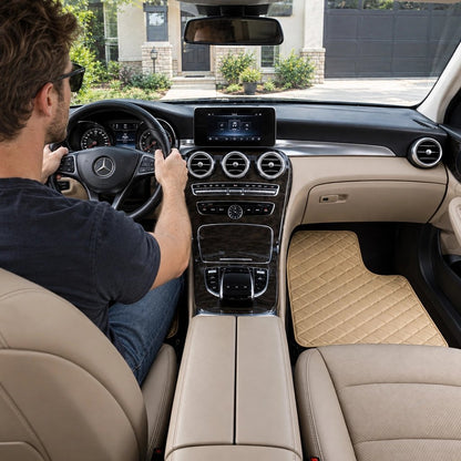 Tapis de sol voiture pose simple sans outil