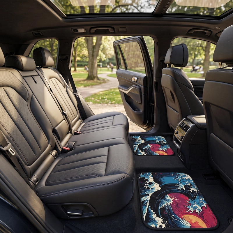 tapis de voiture Matière résistante et facile d’entretien 