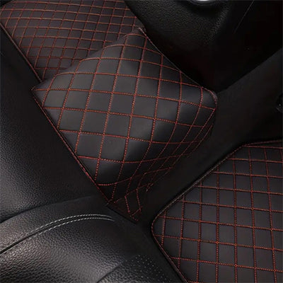 tapis pour voiture universel en cuir PU 