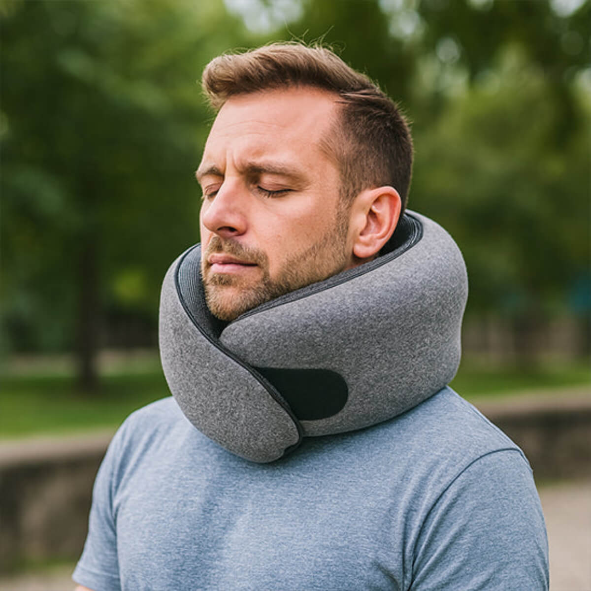 Tour de cou pour voiture Mémoire de Forme confort respirabilité polyvalence